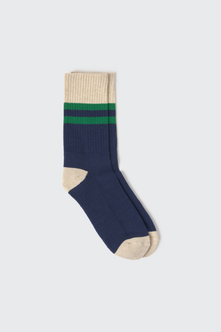 Calze color block in cotone