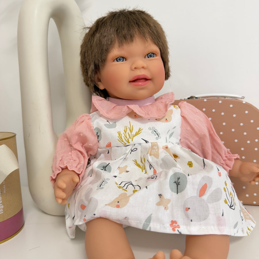 Reborn little Susi - Bambola 40 cm con arti in vinile e corpo morbido