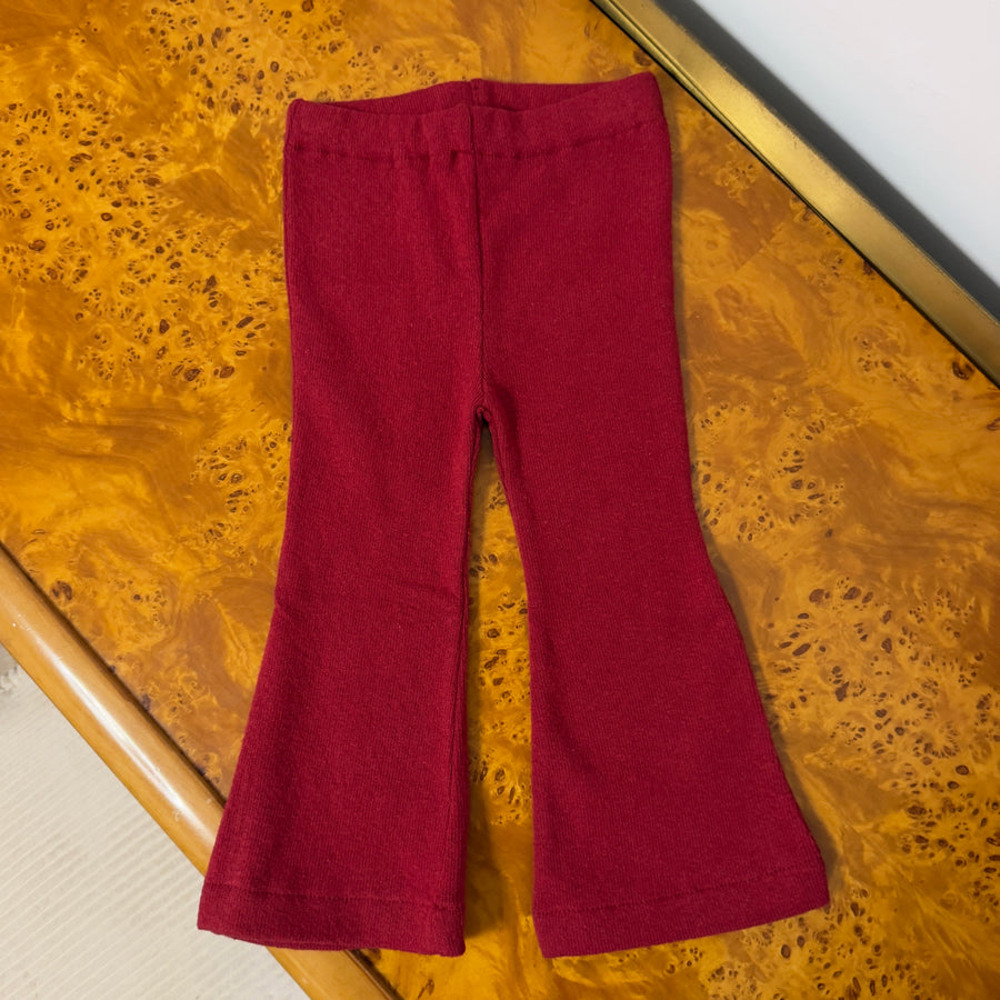 Pantalone Trombetta in Caldo Cotone -Amarena