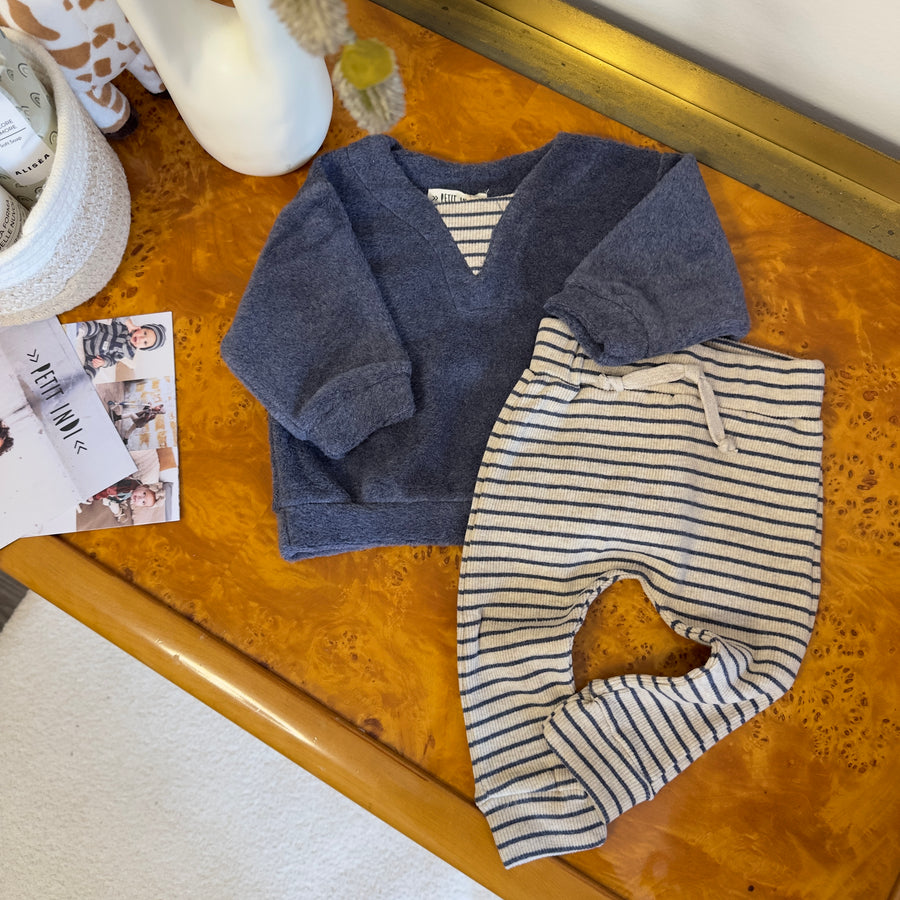 Set in caldo cotone e pile avio - comfort e morbidezza per i piccoli