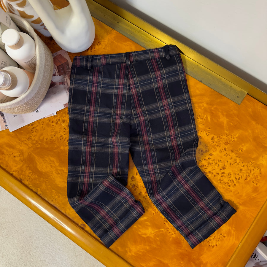 Pantalone scozzese regolabile in vita – Versatile e dai colori eleganti