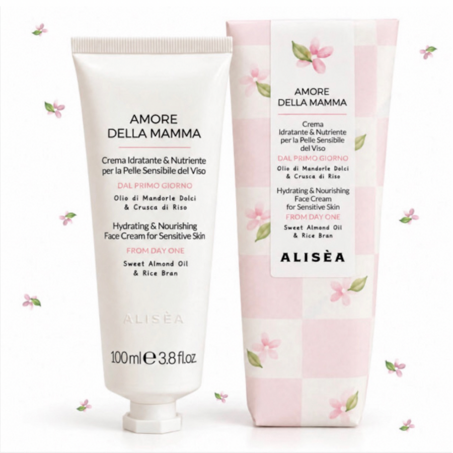 Alisèa | Amore della Mamma – Crema viso pelle sensibile 100 ml
