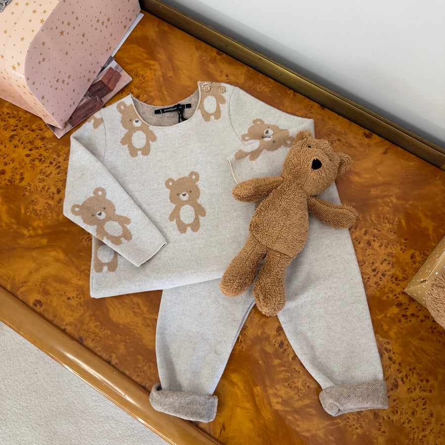 Maglia in caldo cotone con orsetti - morbidezza e dolcezza unica