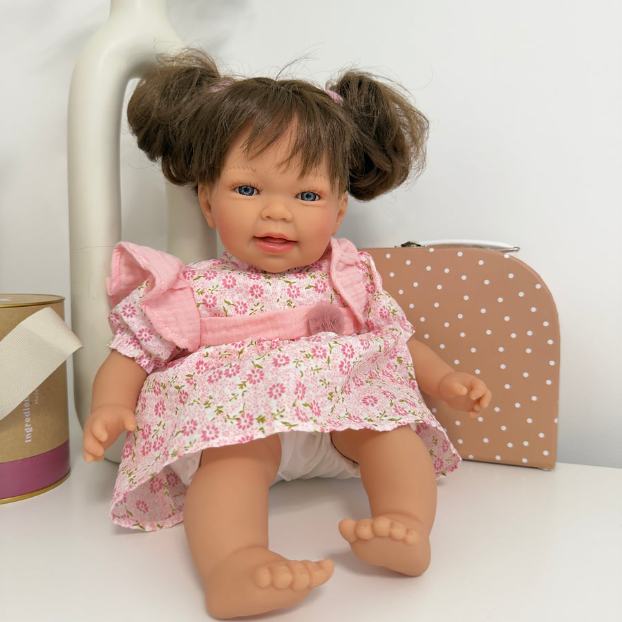 Reborn little Susi - Bambola 40 cm con arti in vinile e corpo morbido