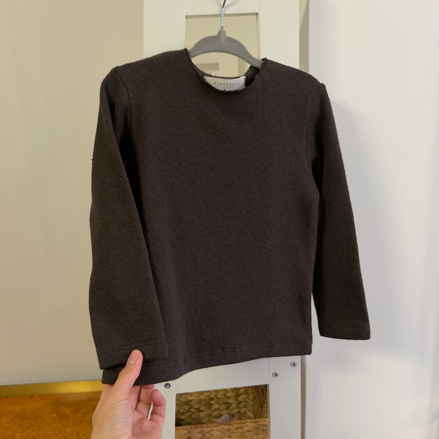 Maglia Basic in Caldo Cotone -ICE coffee