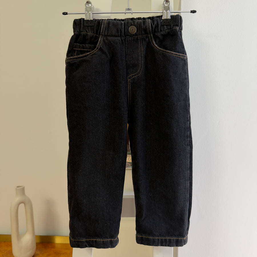 Pantaloni in denim washed antracite- Texas