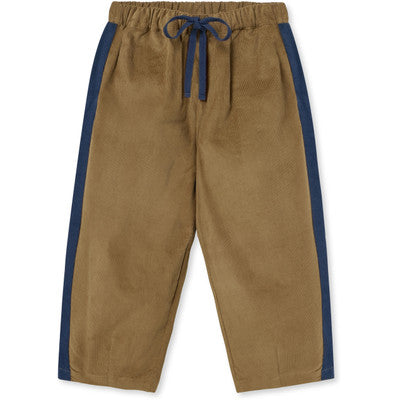 Pantaloni Dolly con le bande a Contrasto -Dull Gold