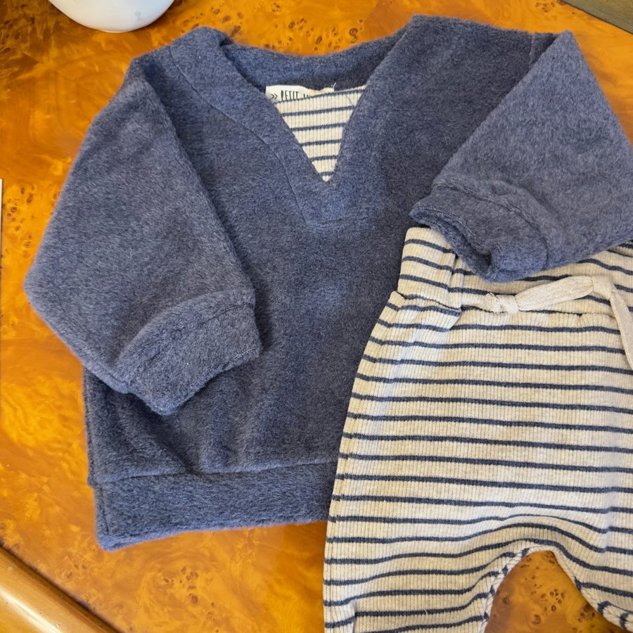 Set in caldo cotone e pile avio - comfort e morbidezza per i piccoli