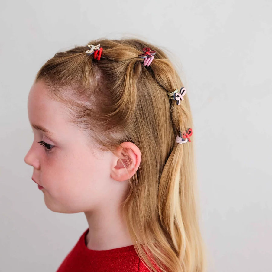Mini Elastici per Capelli con Fiocchetti -Cutesy Bow