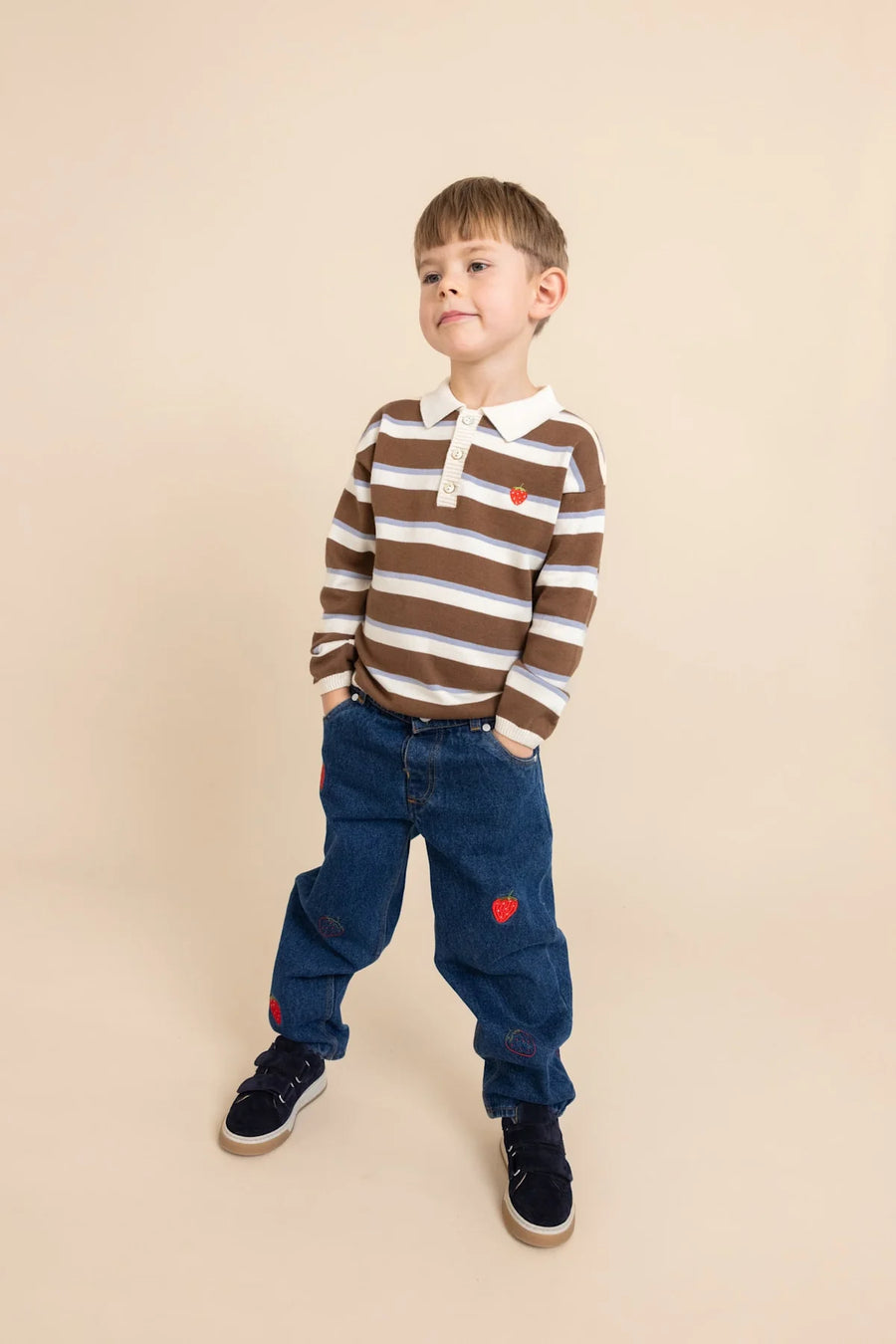 Sage Jeans in Cotone -Mid Blue