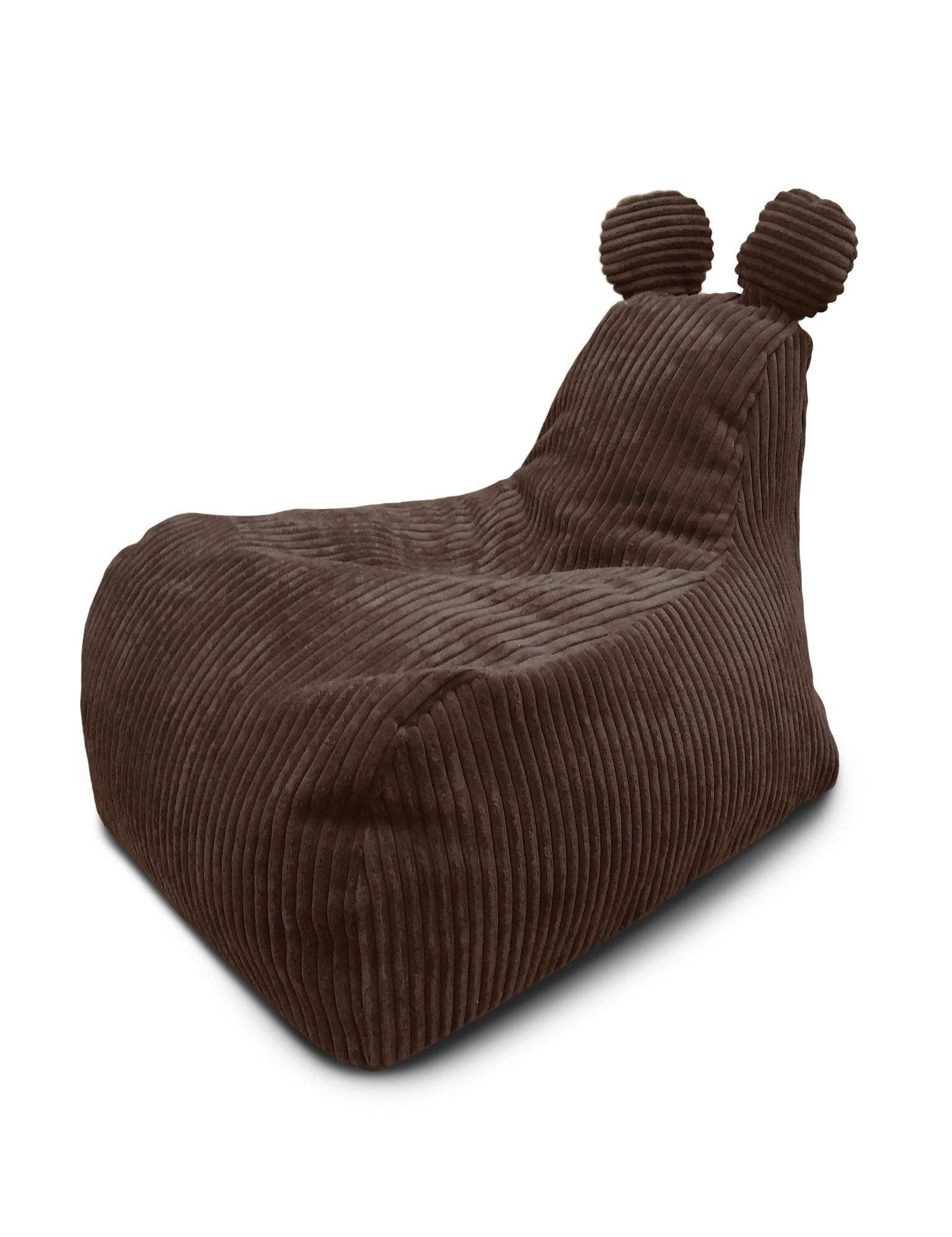 Pouf TEDDIE S in velluto a coste