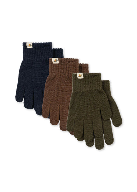 3 PACK FILLA GLOVES —Forest Mix