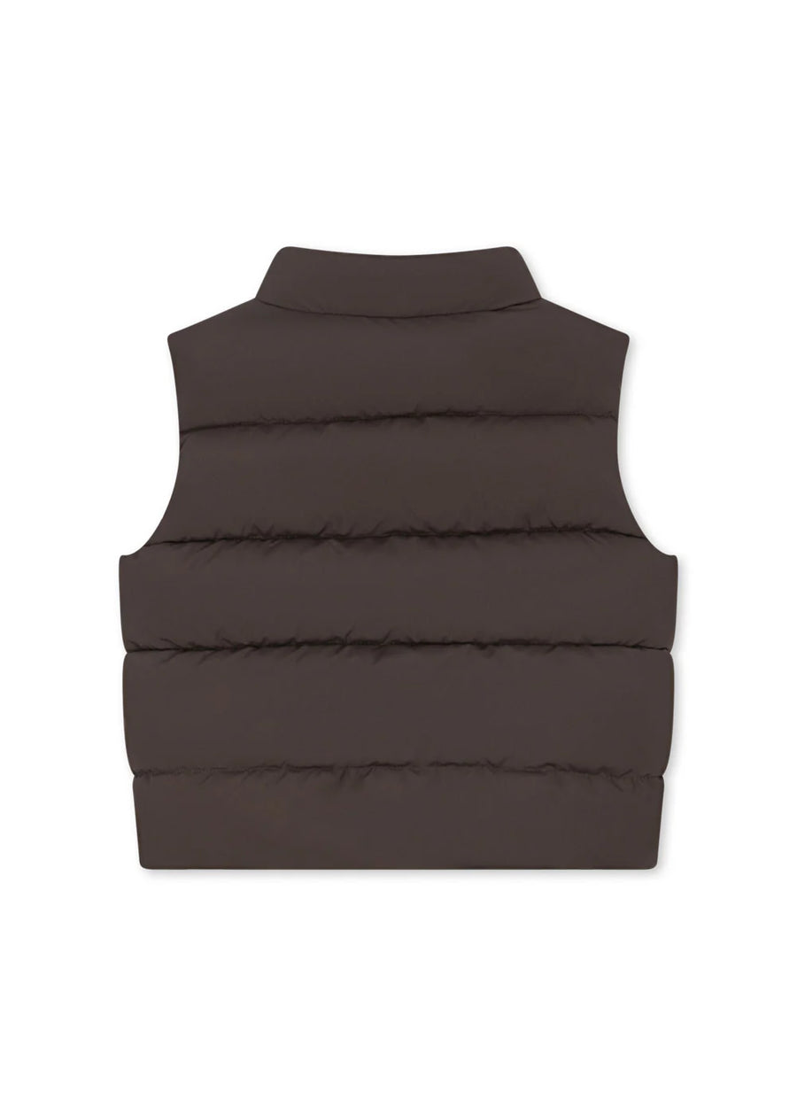 ALPI VEST - Gilet chocolate brown