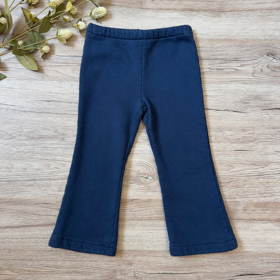 Pantalone jazz in felpa di cotone - ocean blue