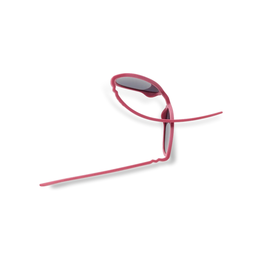 Occhiali da sole bambini UV400 flessibili e resistenti- WAZZ ciliegia