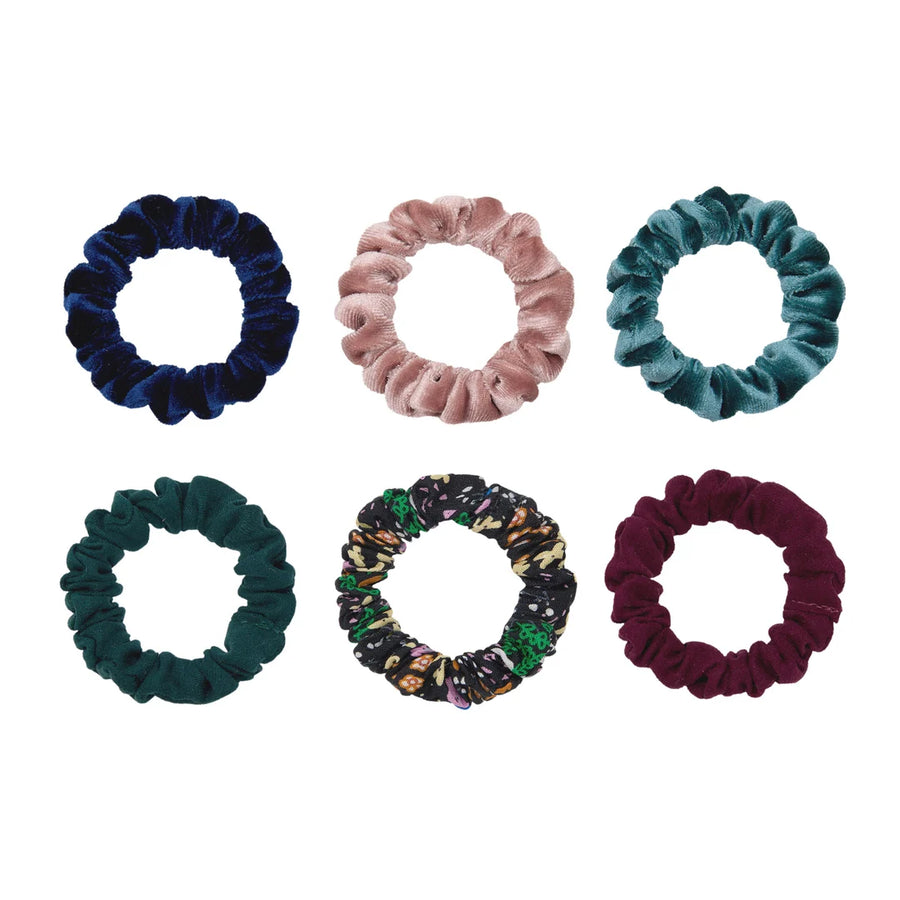 Set di 6 Scrunchie Assortiti