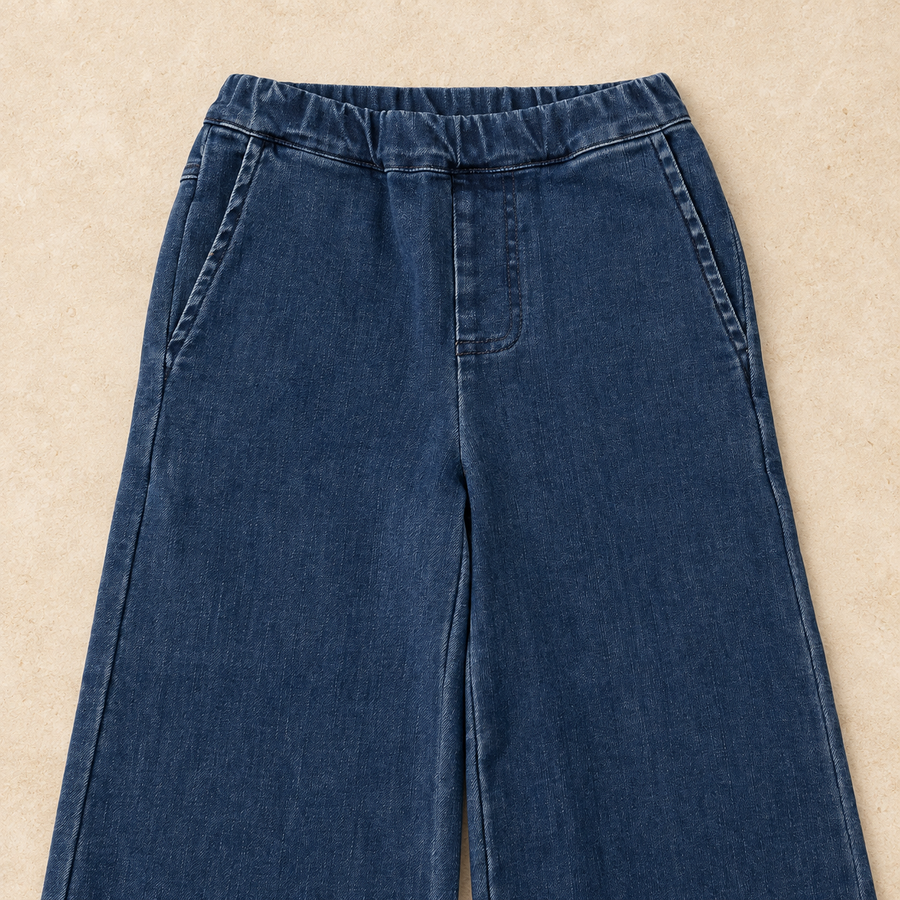 Rocky Flare Pant – Pantaloni a Zampa -Denim Blue