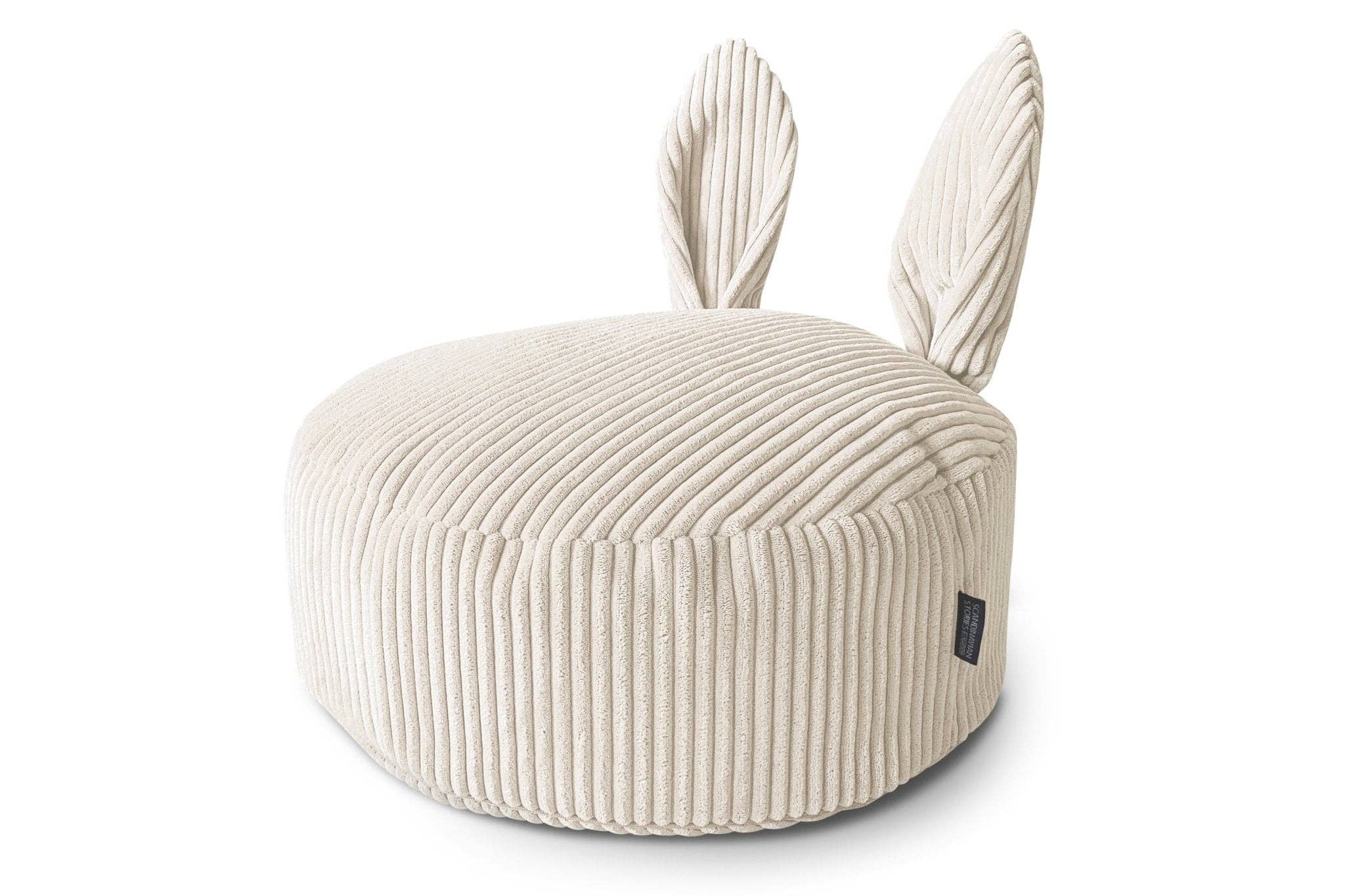 Pouf BUNNIE a sacco in velluto a coste