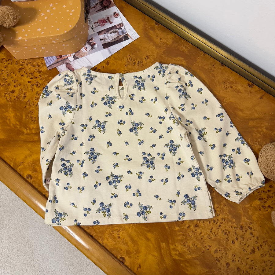 Drey Slit Blouse – in felpa di cotone organico -facile e versatile