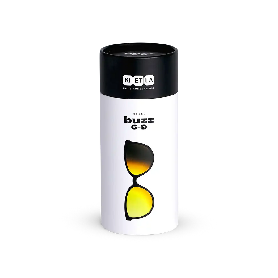 Occhiali da Sole Junior Buzz – UV‑Protection, Polarizzati & Ultra‑Flessibili- black