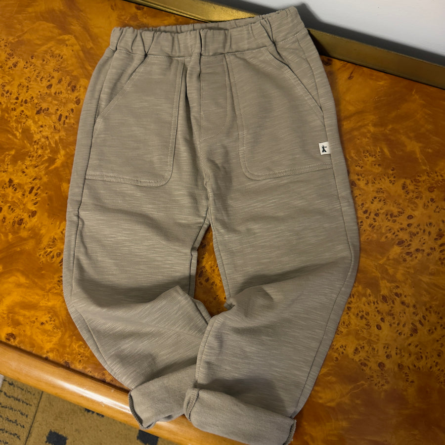 Pantalone in felpa fango