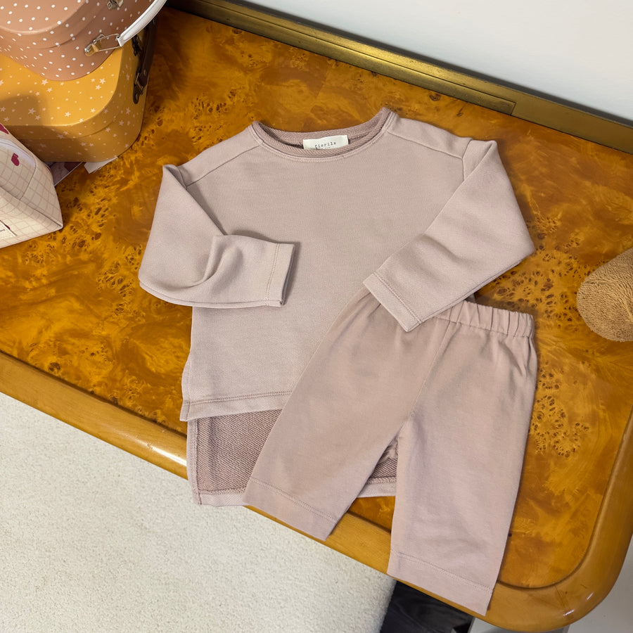 Pantaloncini ciclista in Jersey di cotone - cameo rose
