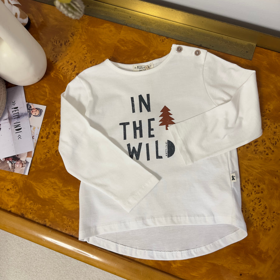 T-shirt in cotone organico IN THE WILD