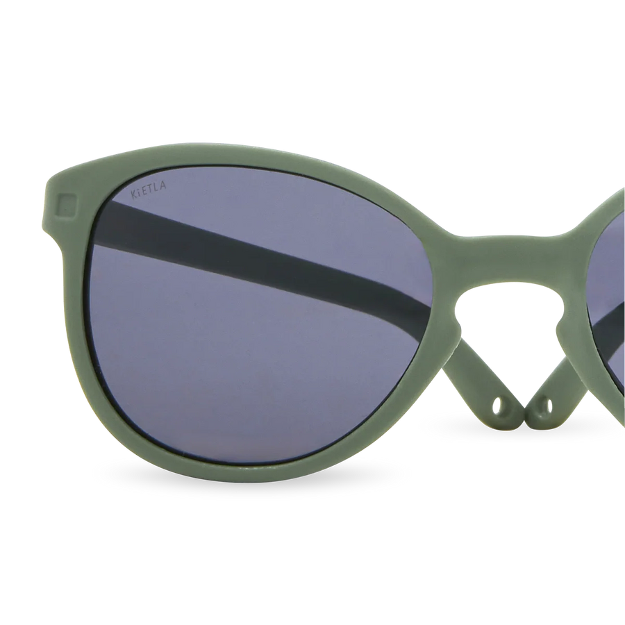 Occhiali da sole bambini UV400 flessibili e resistenti- WAZZ khaki