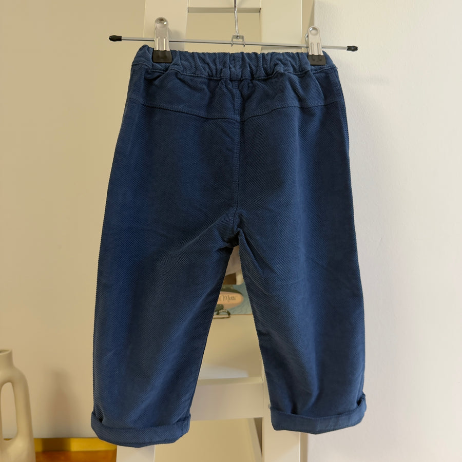 Pantaloni velluto a coste fini