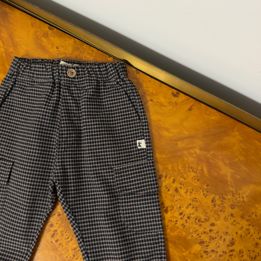 Pantalone cargo Vichy