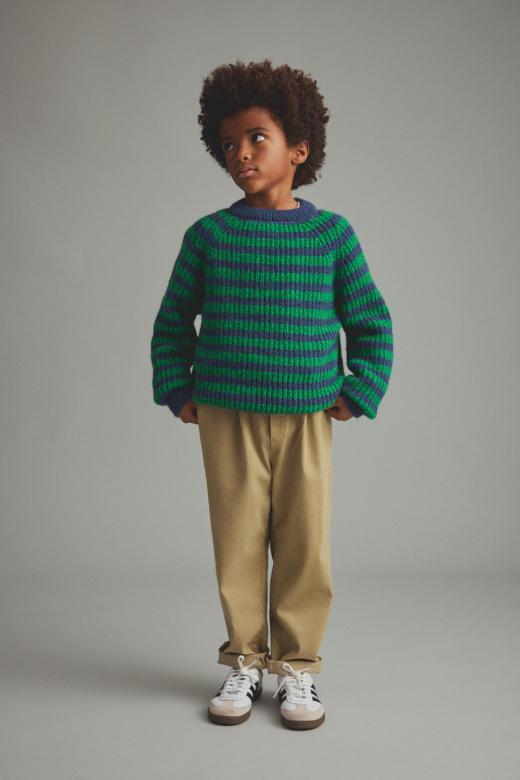Pantaloni morbidi in twill - stone- teo