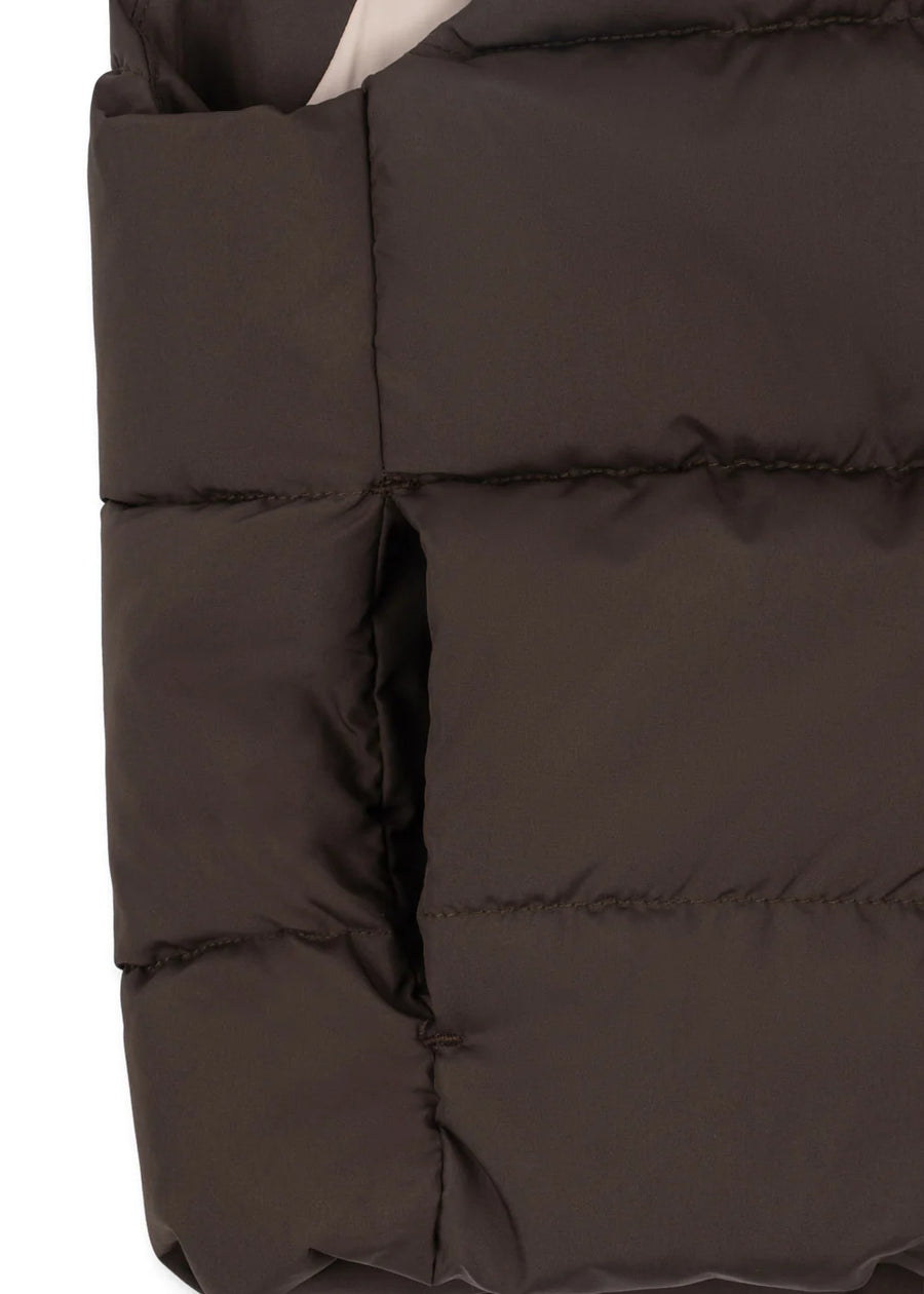 ALPI VEST - Gilet chocolate brown