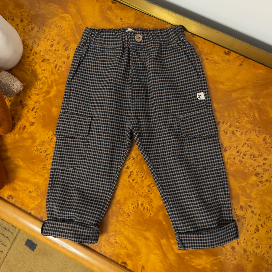 Pantalone cargo Vichy