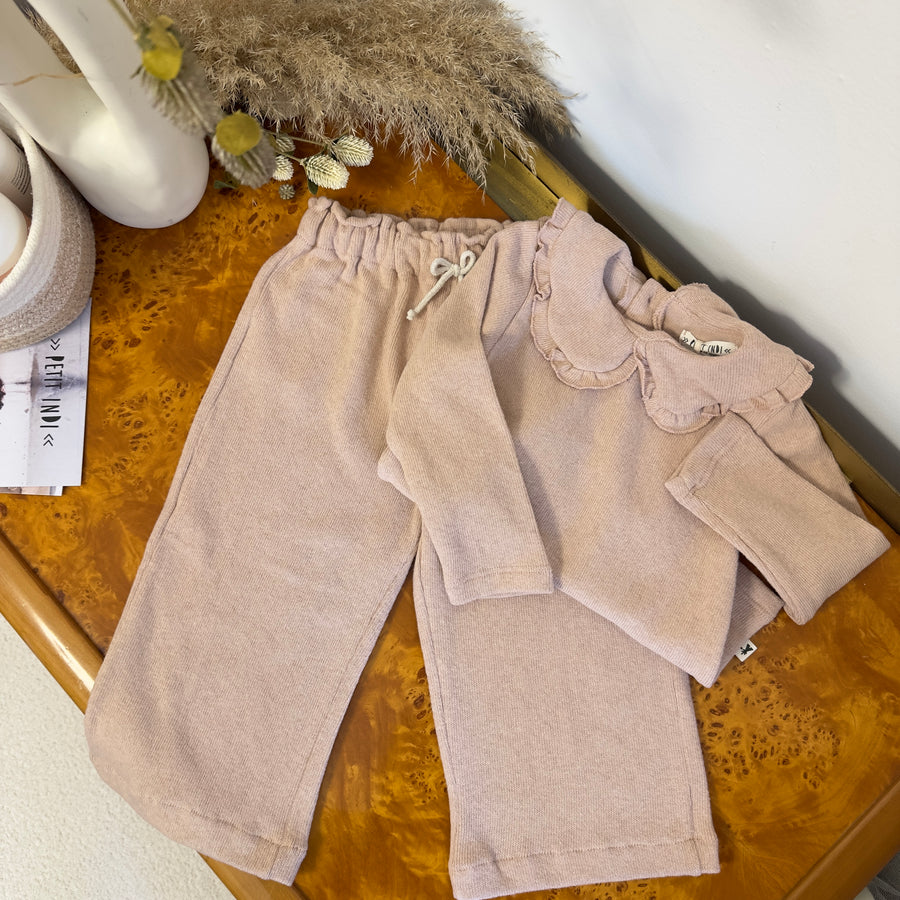 Maglia in caldo cotone – Rosa polvere, morbidezza unica