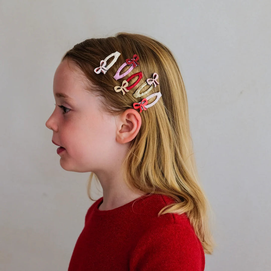 Mini Mollette per Capelli con Fiocchetti -Cutesy Bow