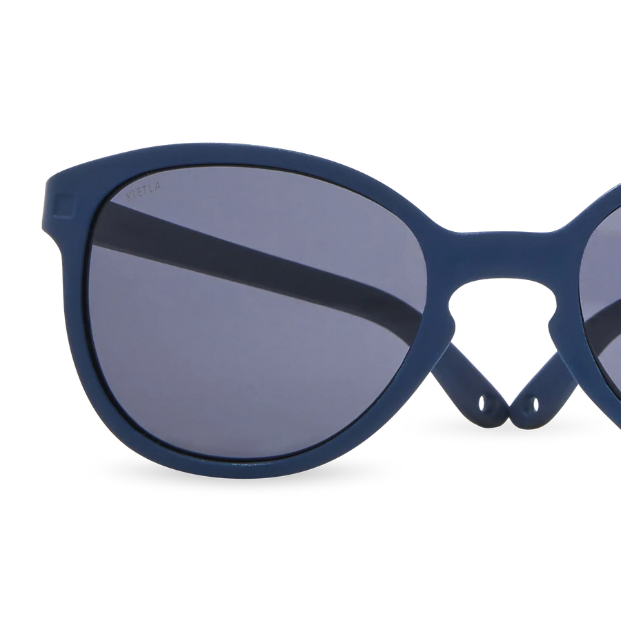 Occhiali da sole bambini UV400 flessibili e resistenti- WAZZ blue denim