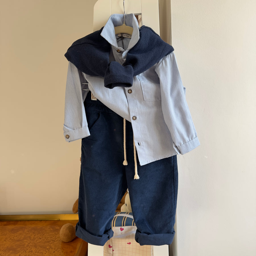 Camicia in morbidissimo cotone azzurro – Versatile e perfetta per ogni occasione