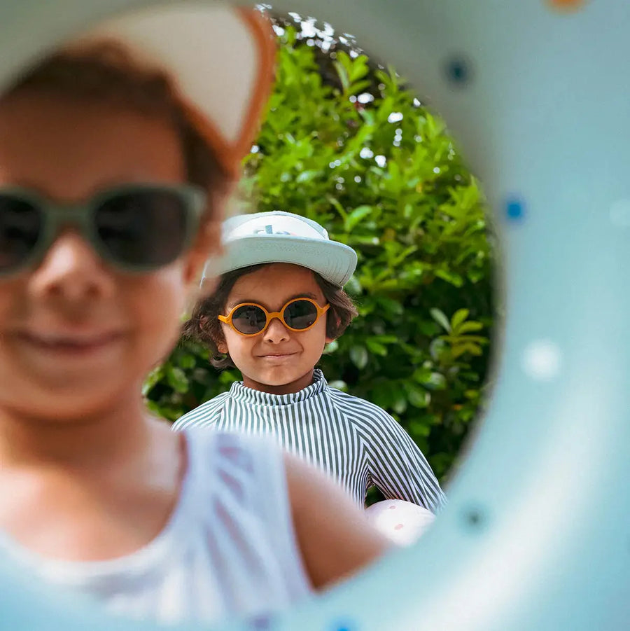 Occhiali da sole bambini UV400, montatura flessibile e sicura-ROZZ sand (Copia)