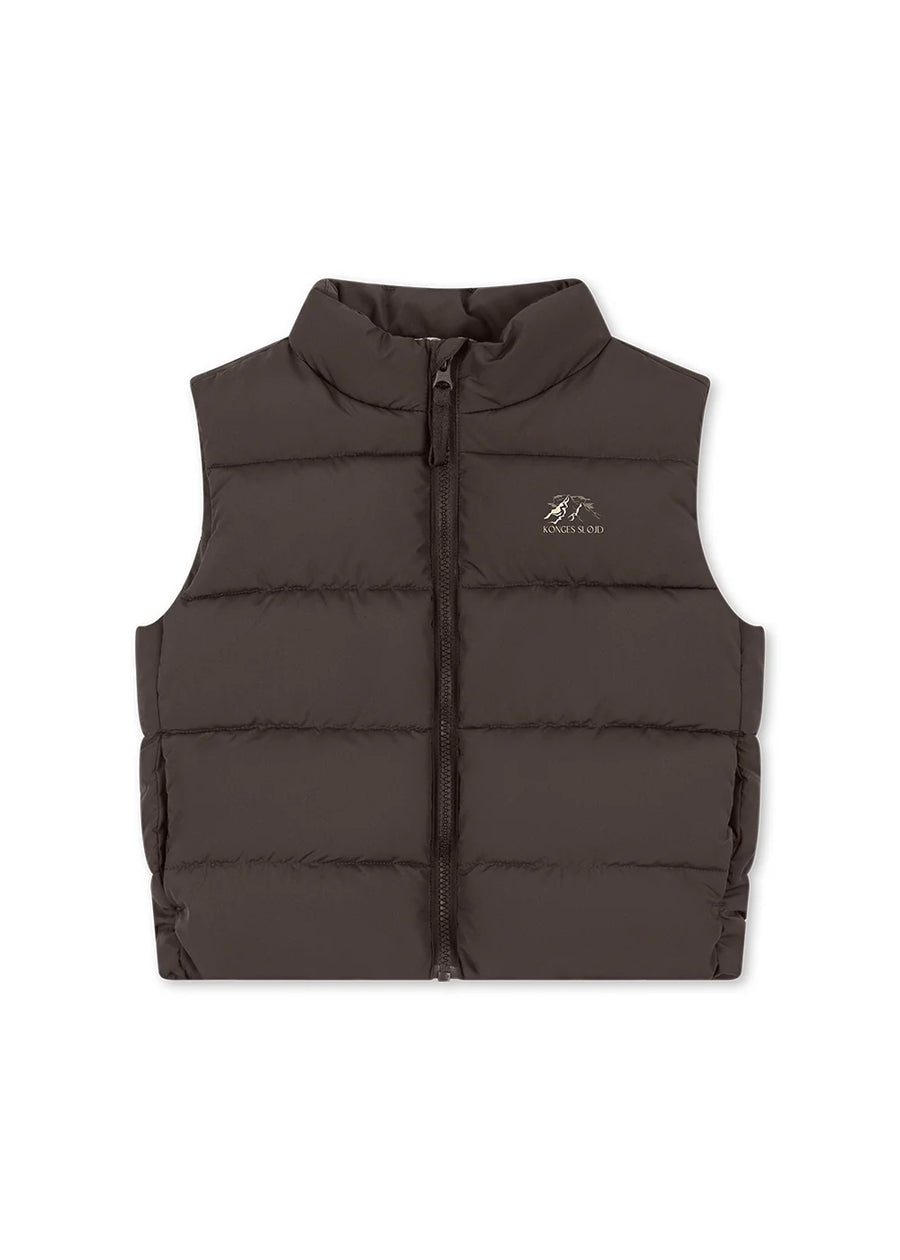 ALPI VEST - Gilet chocolate brown