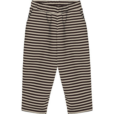Pantalone Alvin Stripe Coffee Bean/Sandshell
