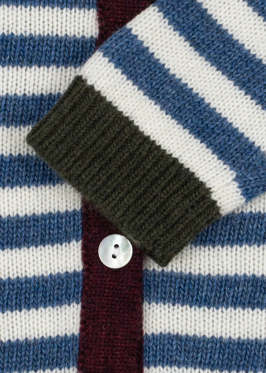 Cardigan belou– autumn stripe