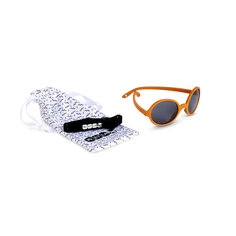 Occhiali da sole bambini UV400, montatura flessibile e sicura-ROZZ sand (Copia)