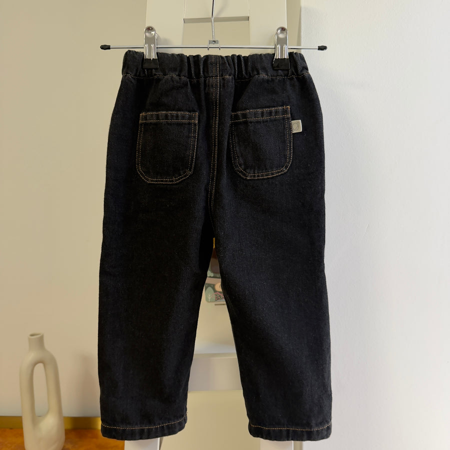 Pantaloni in denim washed antracite- Texas