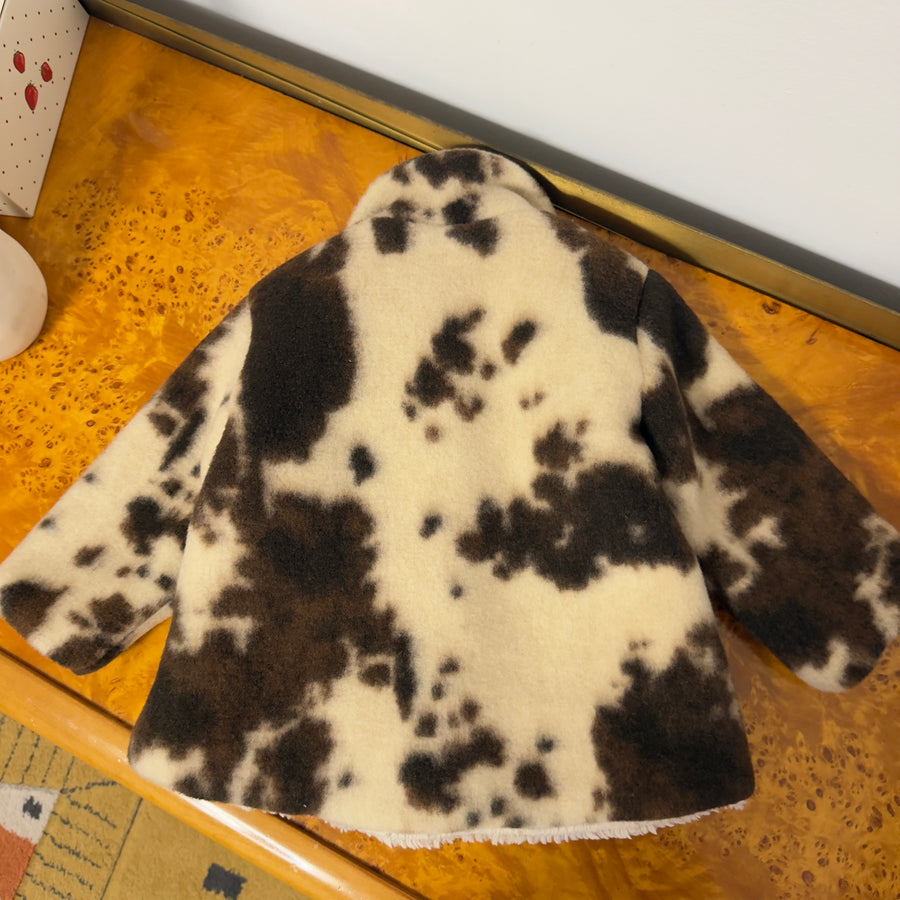 Cappotto con interno teddy COW