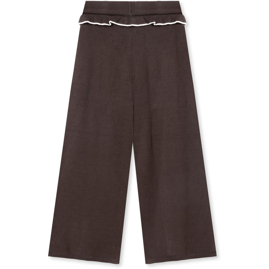 Pantaloni Fame in Viscosa EcoVero -Coffee Bean