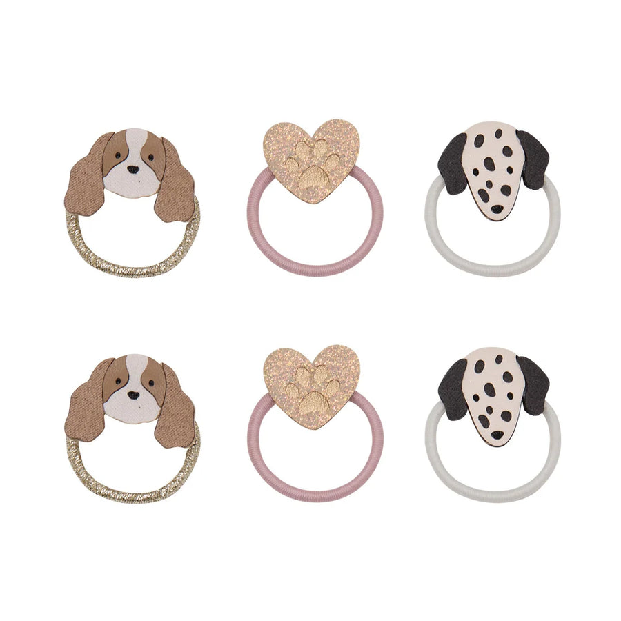 Mini Elastici per Capelli con Cagnolini -Puppy Love