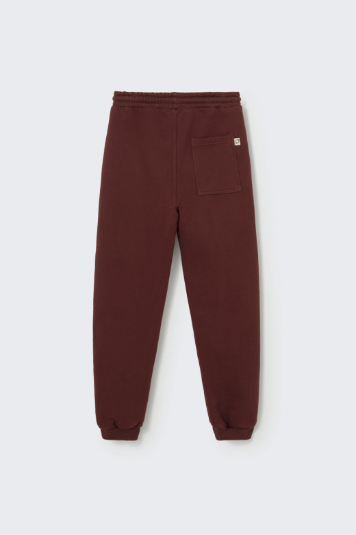 Pantalone in cotone cioccolato - Tadeo