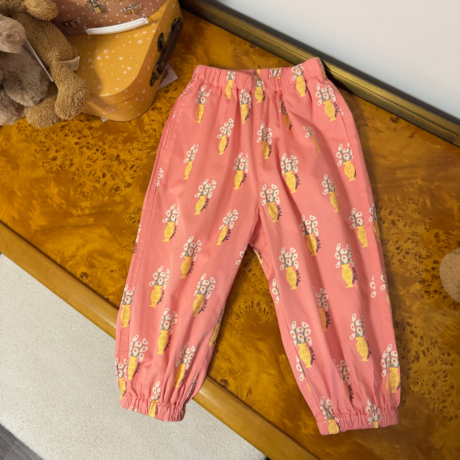 Egg Flower Aladdin Pants
