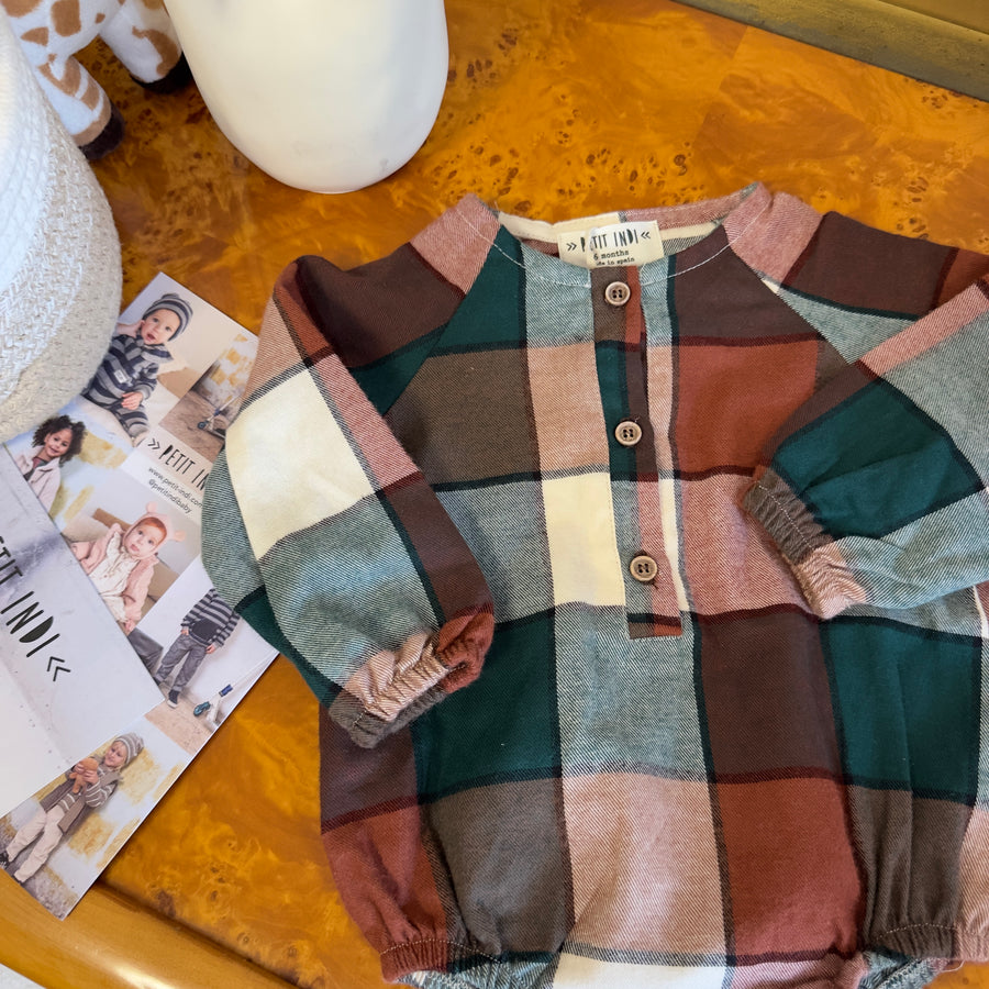 Pagliaccetto a quadri – Stile senza tempo, comfort totale