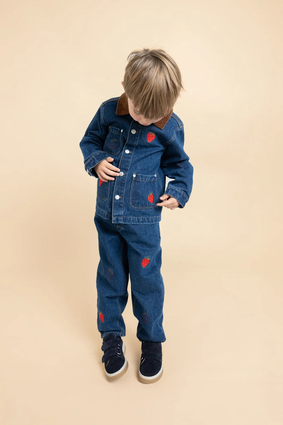 Sage Jeans in Cotone -Mid Blue